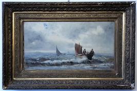 Painting of a sea landscape