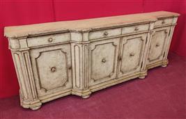 Four-door lacquered sideboard