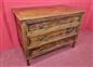 Louis XVI chest of drawers with turned leg