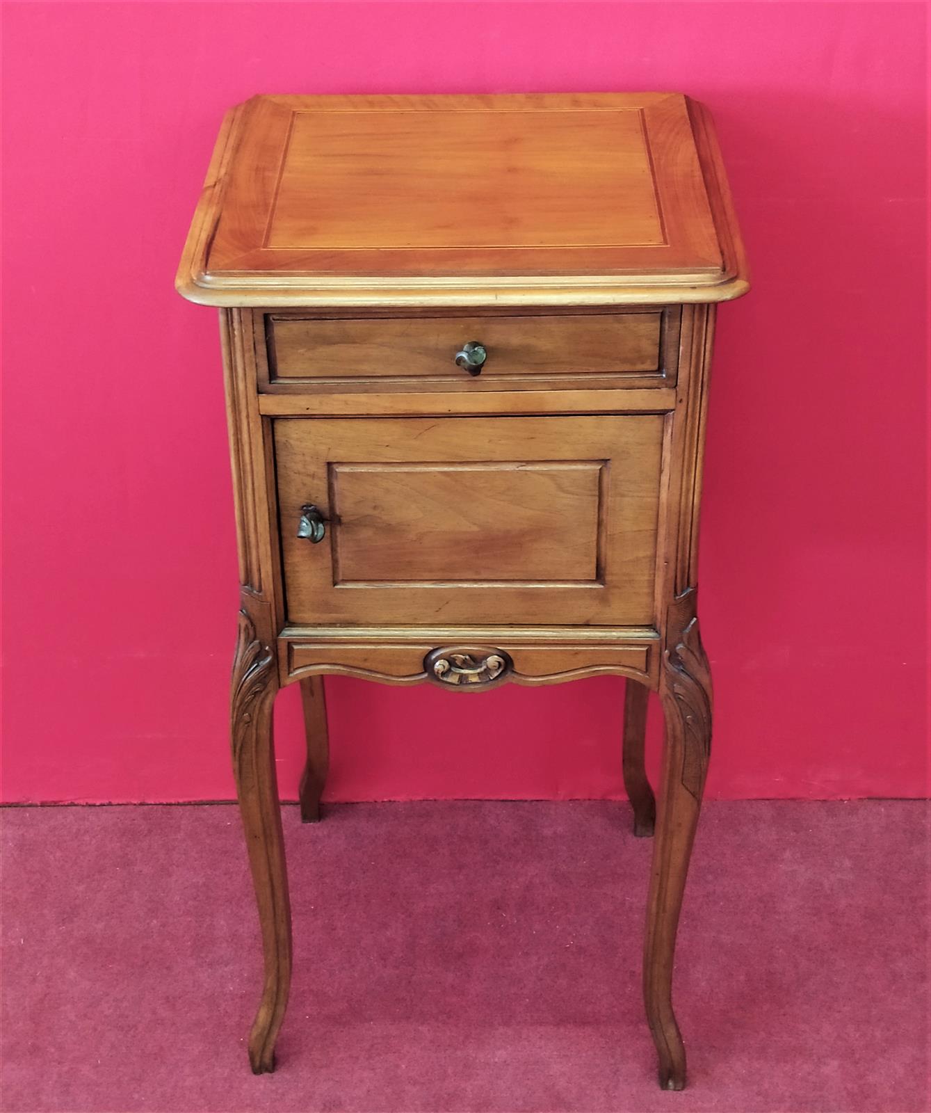 Liberty bedside table with drawer and door