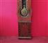 Red lacquered pendulum clock