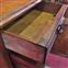 Sideboard with three doors and three drawers, in light Mahogany