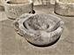 Holy water stoup in stone from the early 700s