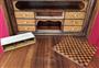 Secretaire in radica italiano