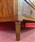 Louis XVI chest of drawers with turned leg