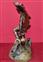 Bacchus dancing bronze figure