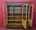 Showcase bookcase three doors