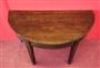 Large half-moon table