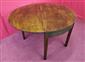 Large half-moon table
