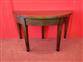 Large half-moon table