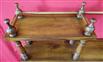 Etagere in noce italiana