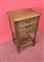 Louis XVI three-drawer bedside table