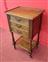 Louis XVI three-drawer bedside table