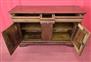 Credenza due porte con rombo