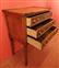 Comodino con tre cassetti