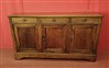 Credenza tre porte in noce- seconda metà 800