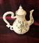 Coffee pot in Italian ceramics, hand-painted