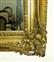 Mirror in gilded plaster restored