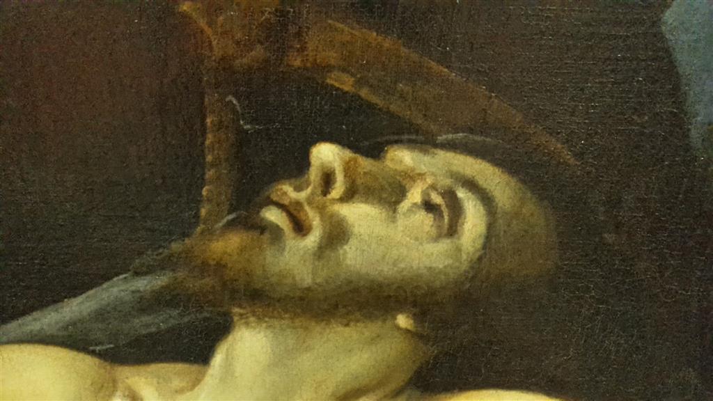 Framework deposition of Jesus, Bologna school