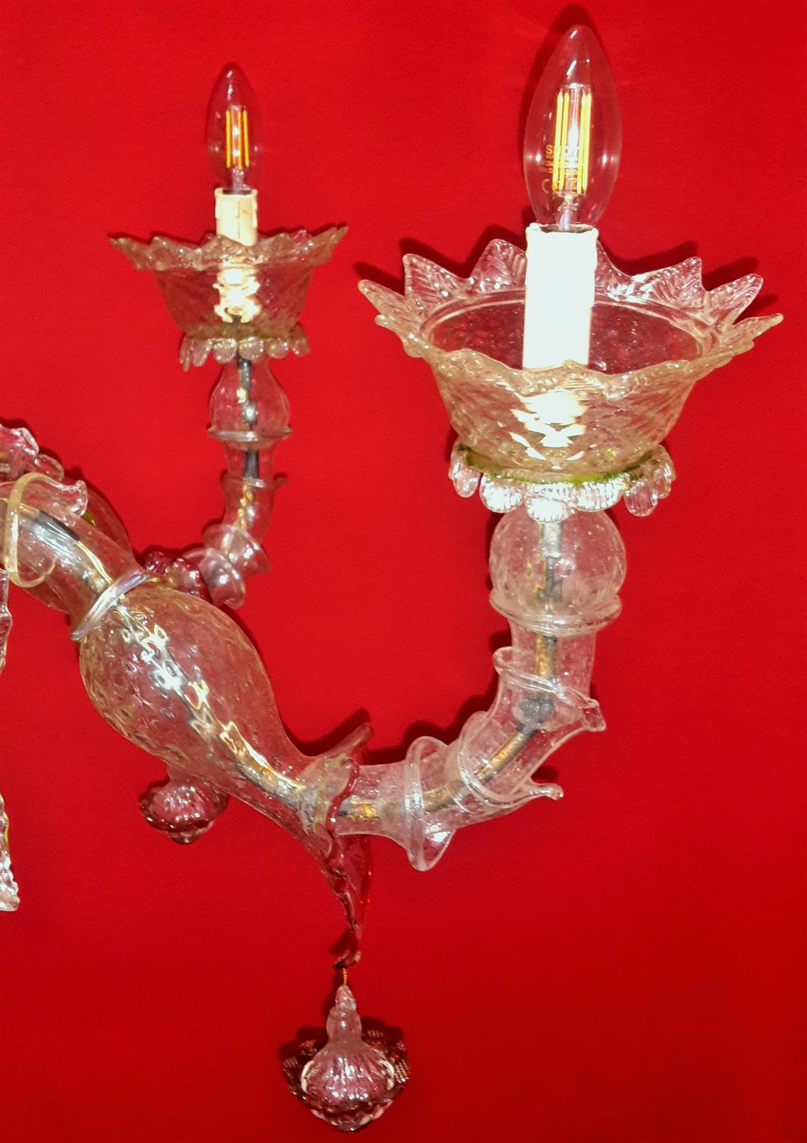  Murano Blown glass chandelier