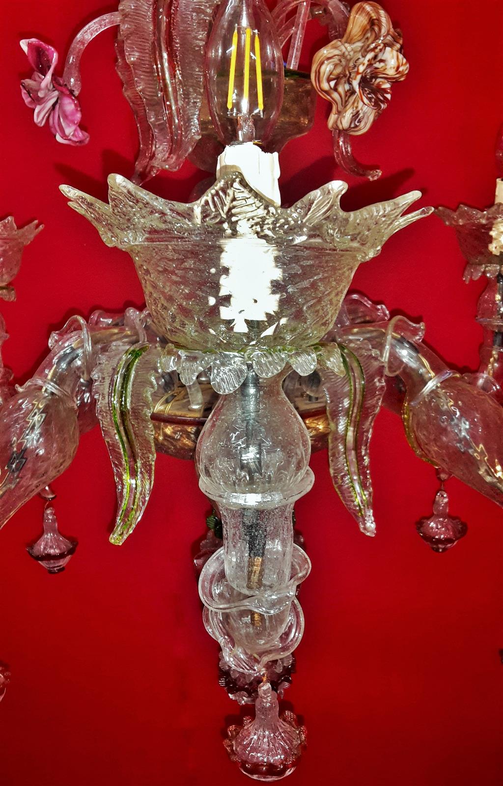  Murano Blown glass chandelier