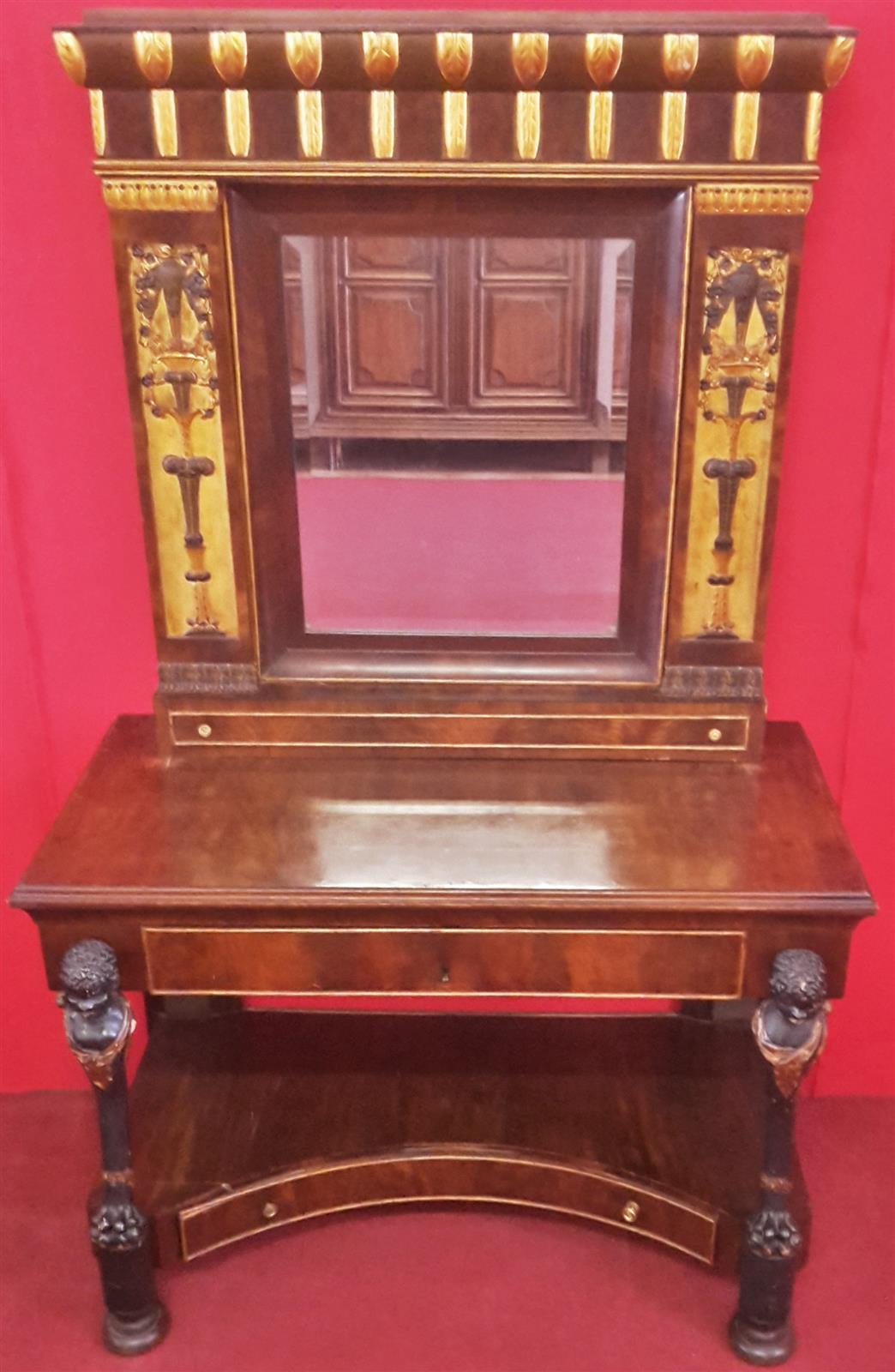 Console with mirror, return of Egypt