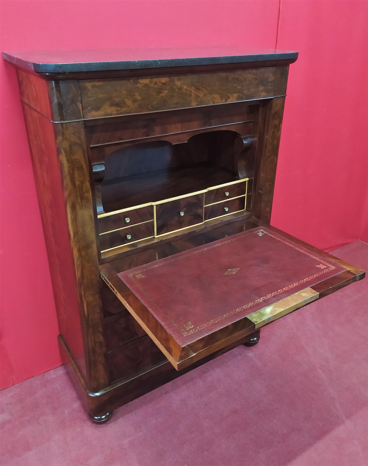 Louis Philippe mahogany secretaire