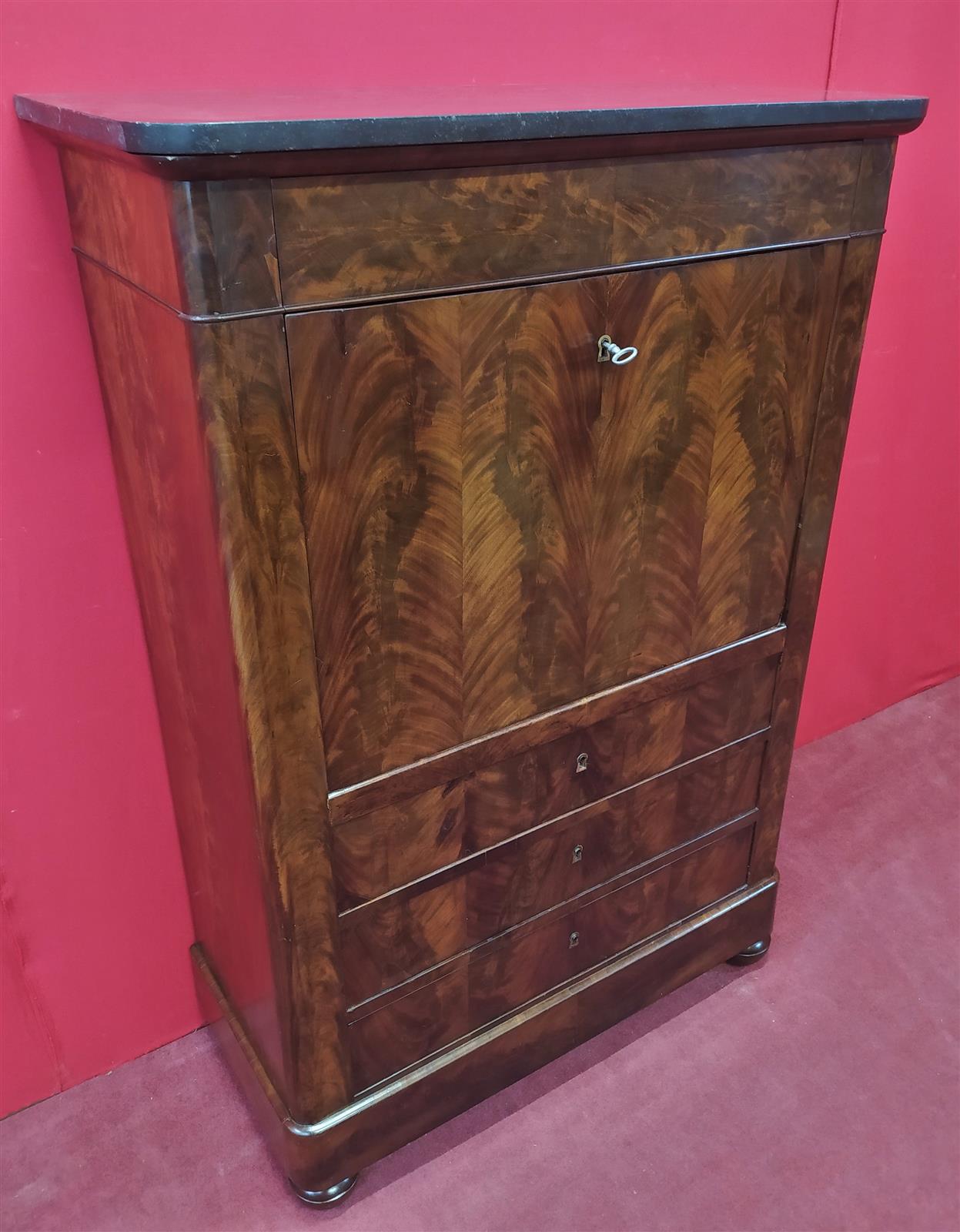 Louis Philippe mahogany secretaire