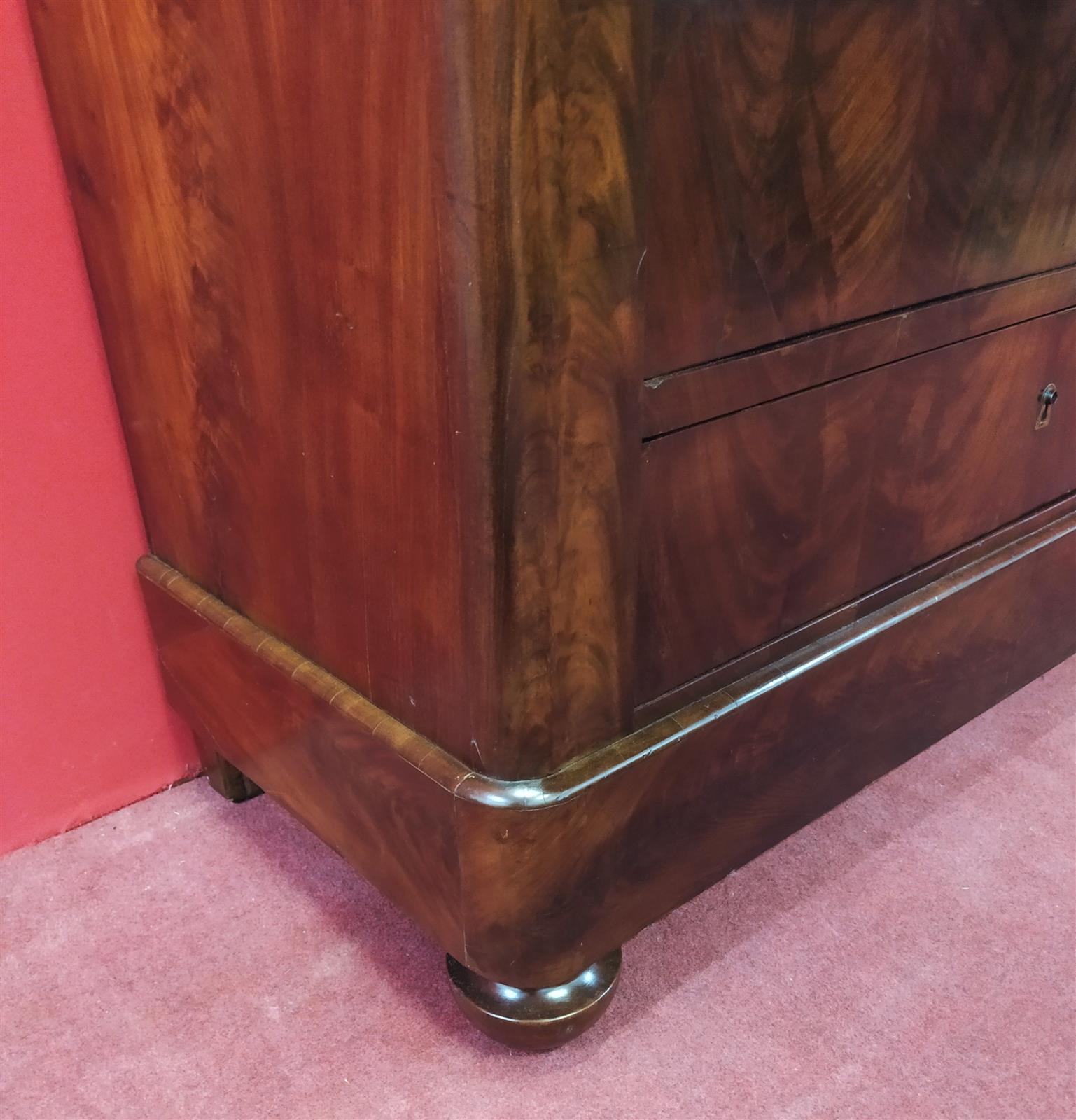 Louis Philippe mahogany secretaire