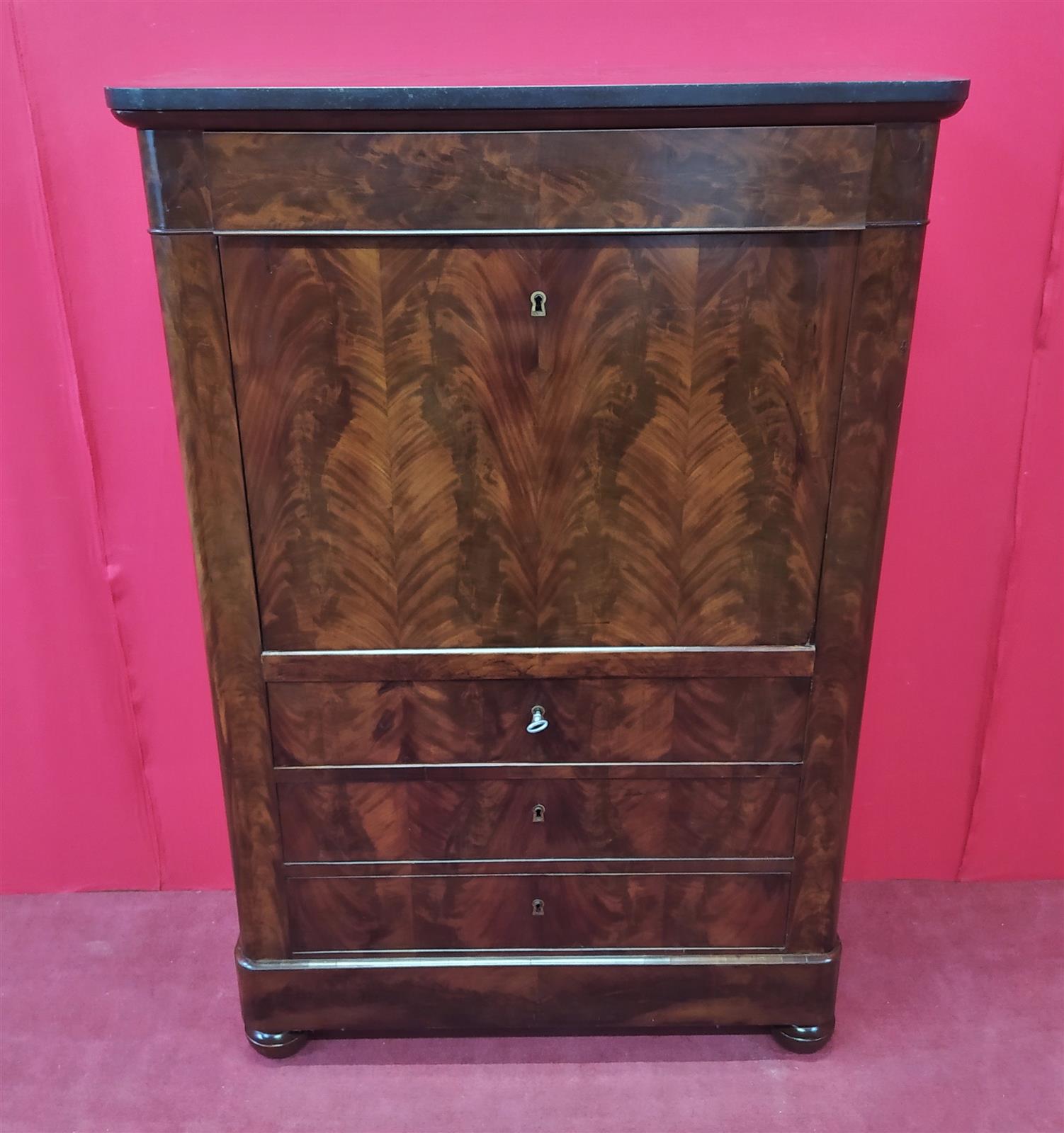 Louis Philippe mahogany secretaire