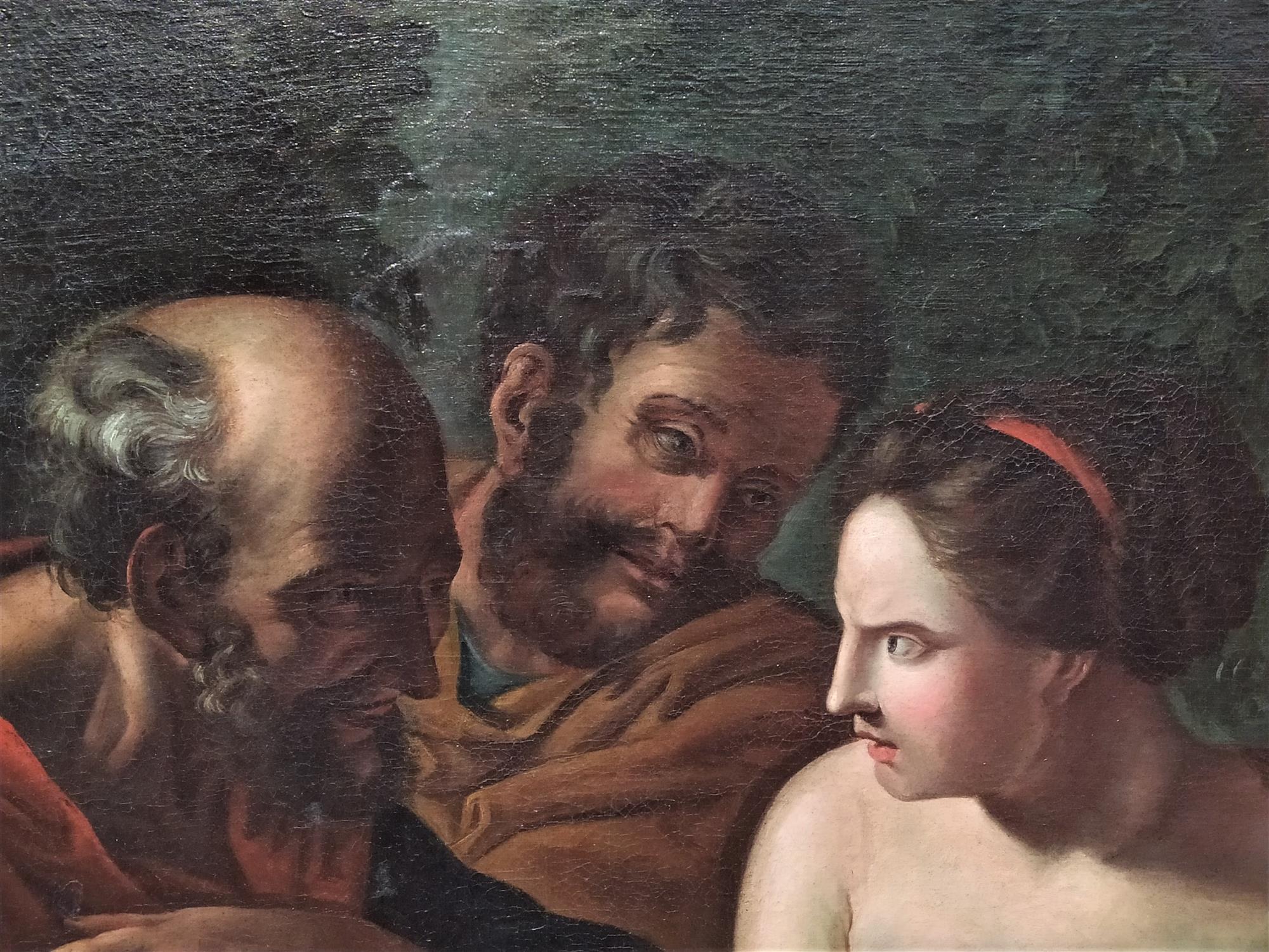 Susanna and the Elders oil on canvas