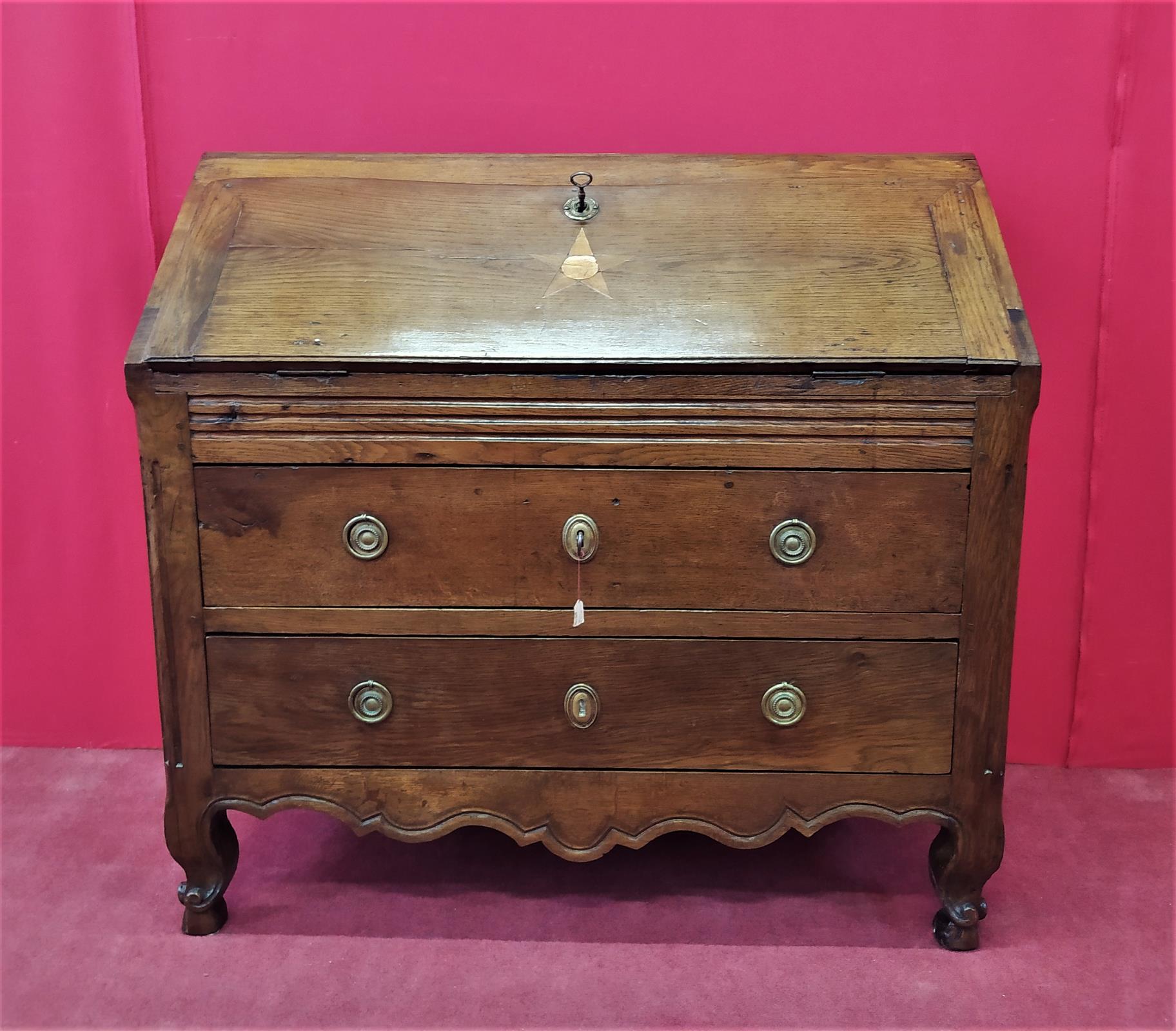 Drop-leaf chest of drawers Provencal