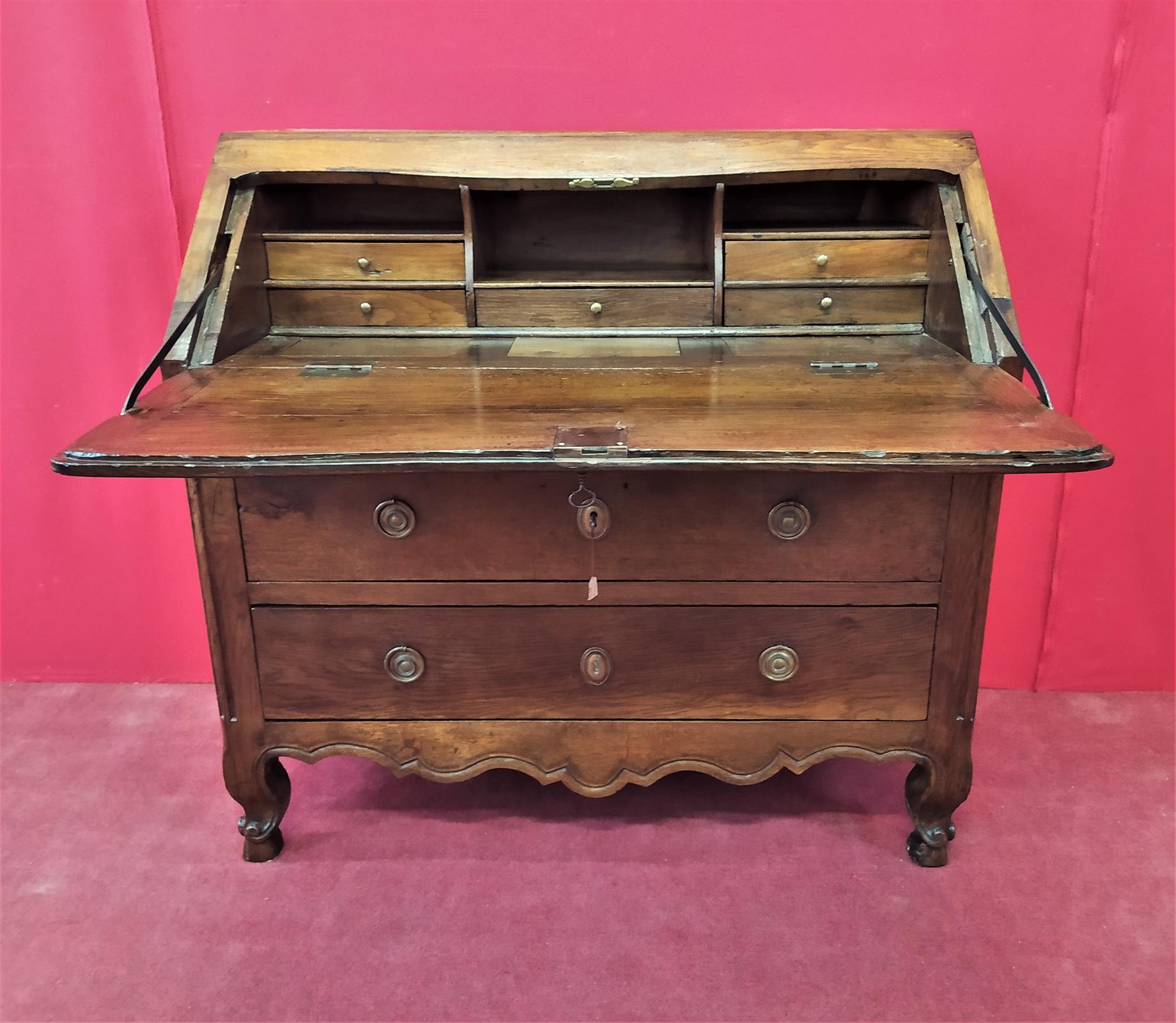 Drop-leaf chest of drawers Provencal