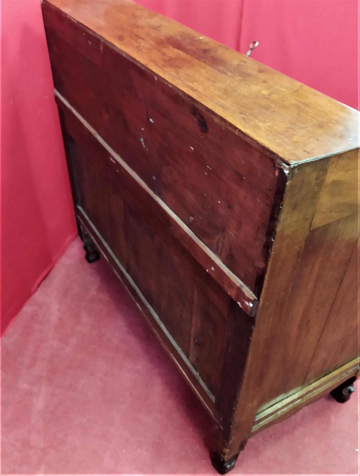 Drop-leaf chest of drawers Provencal