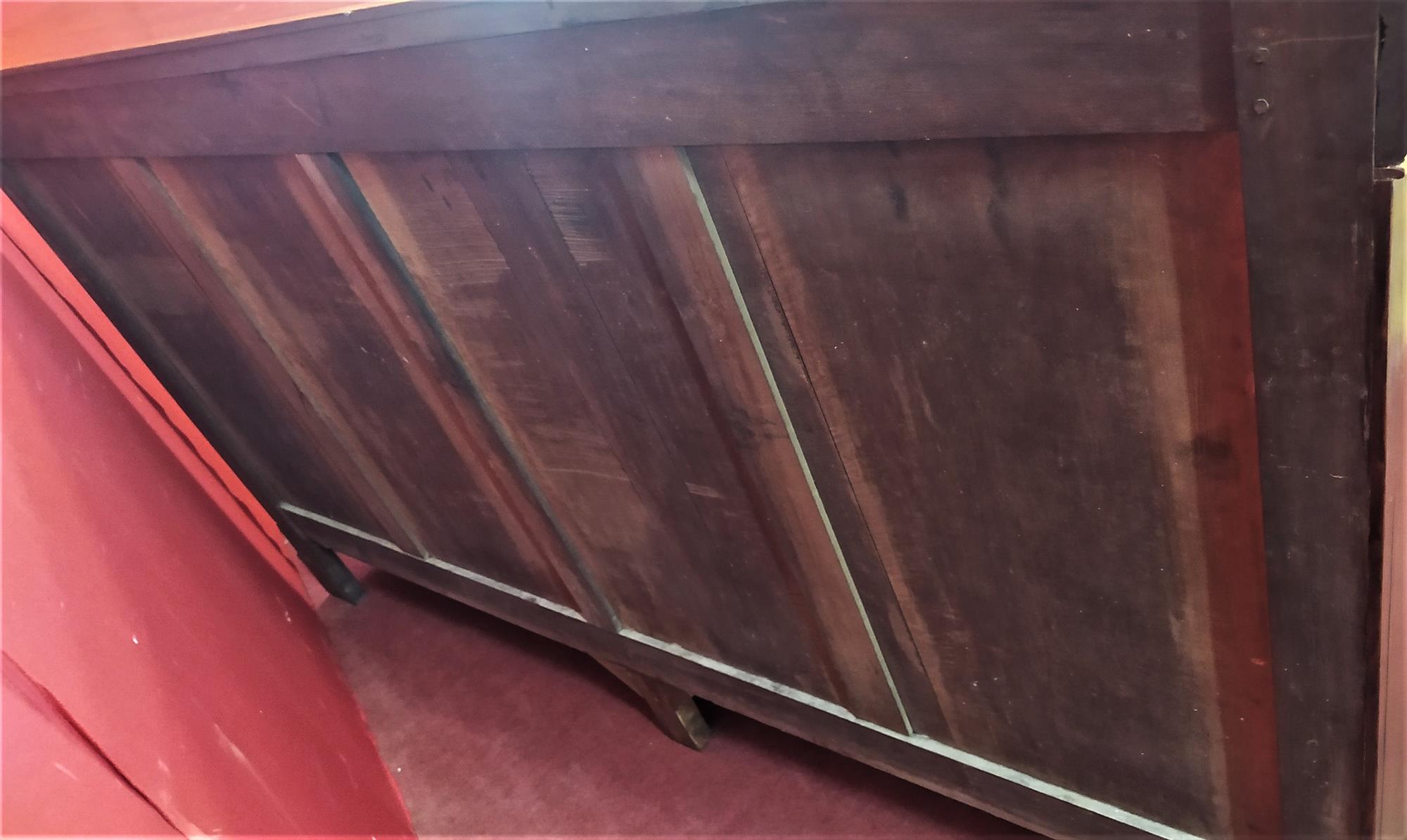 Narrow four door sideboard