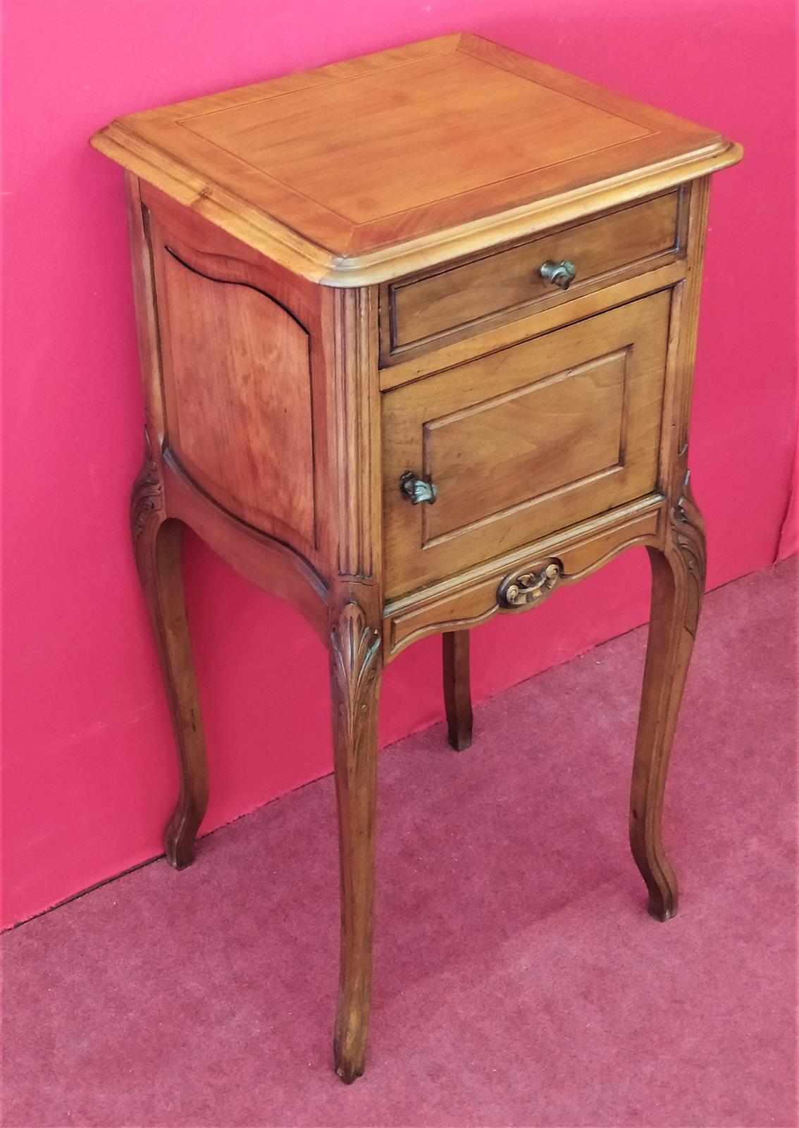 Liberty bedside table with drawer and door