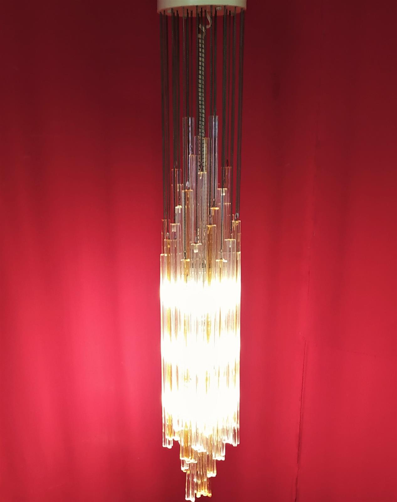 Venini chandelier from the 60s