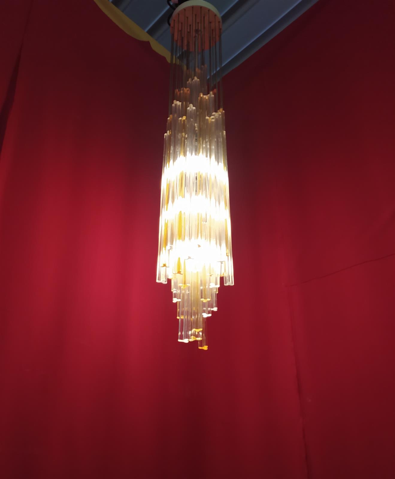 Lampadario Venini anni '60