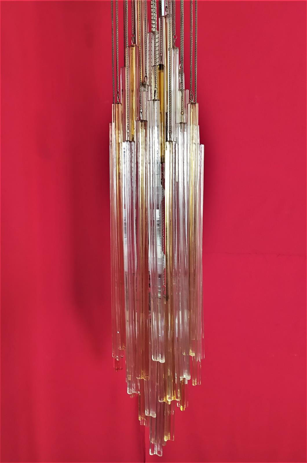 Venini chandelier from the 60s