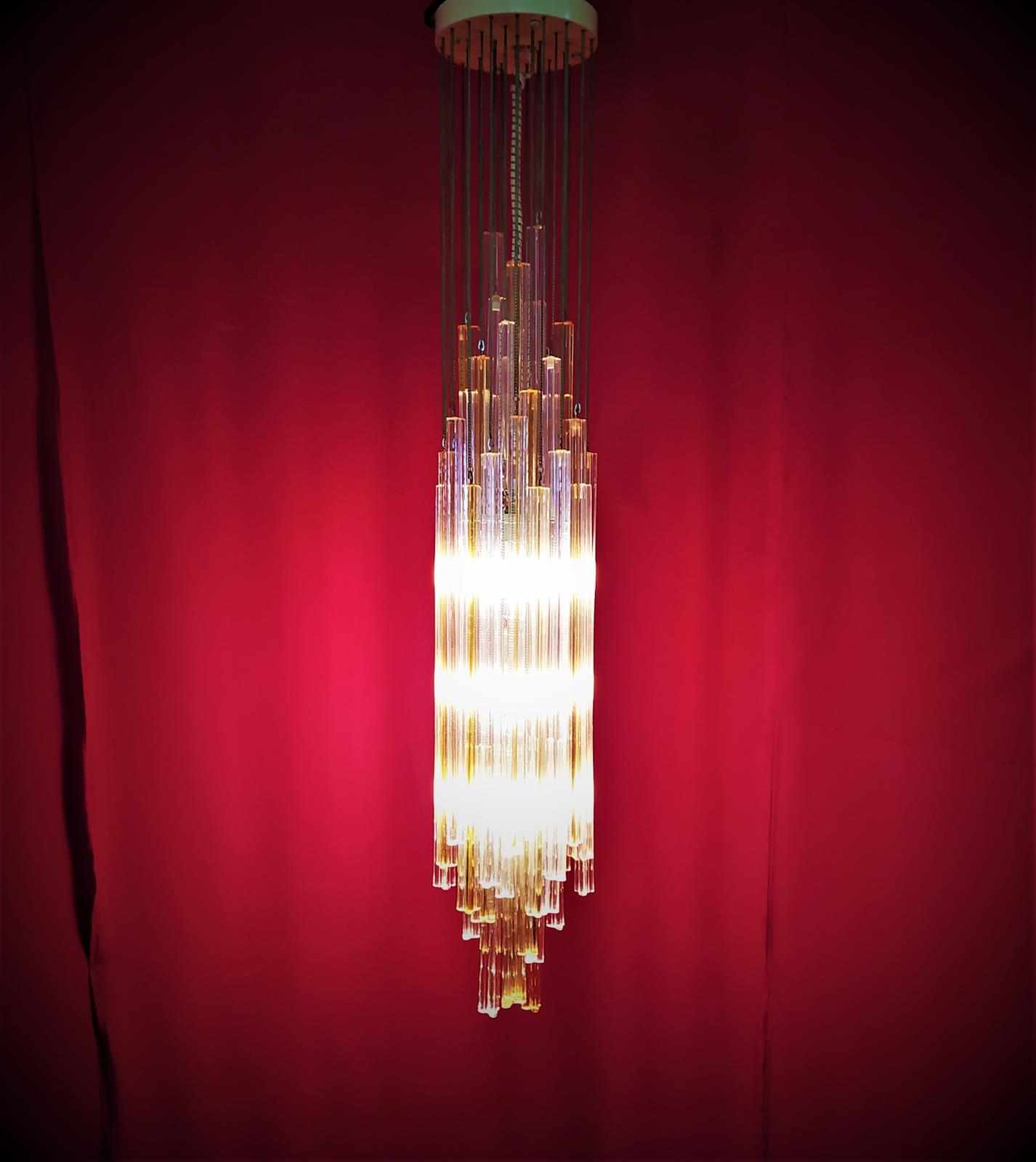 Venini chandelier from the 60s