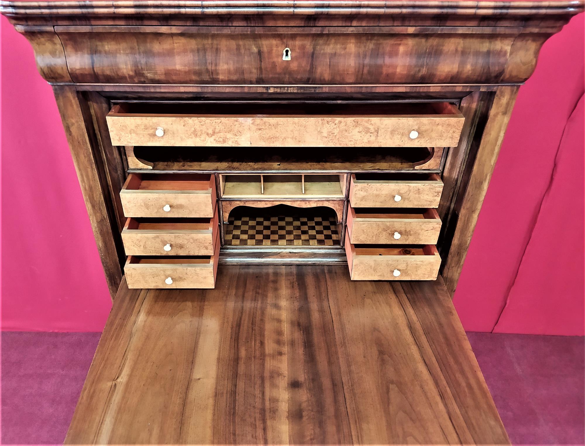Secretaire in radica italiano