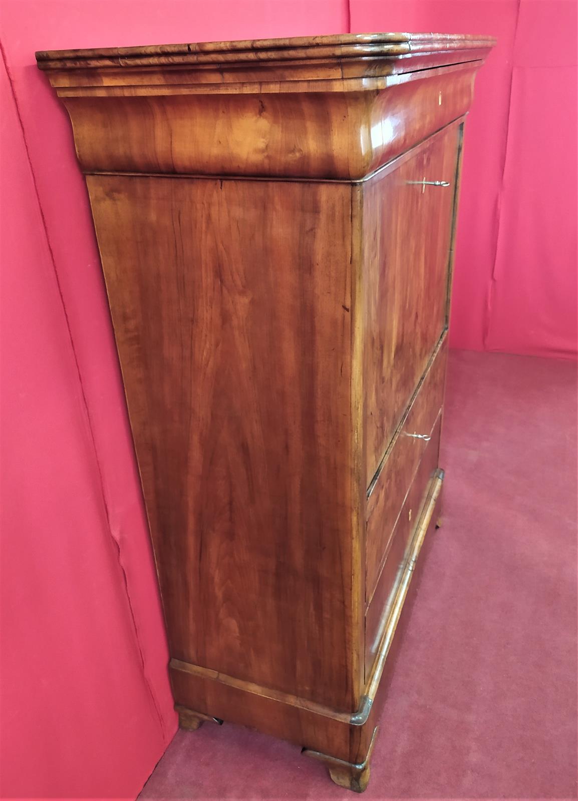 Italian briar secretaire