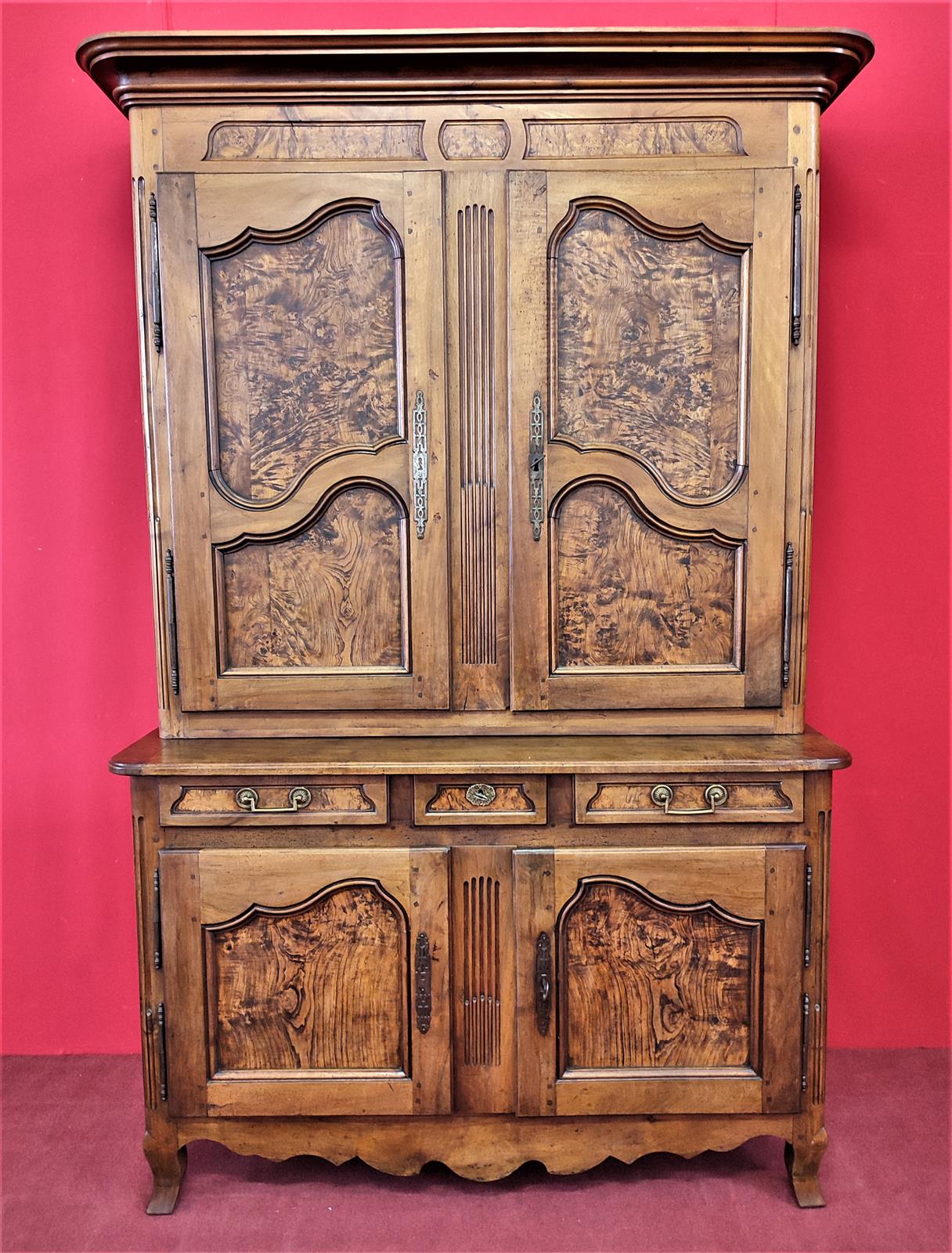 Provençal sideboard two corps