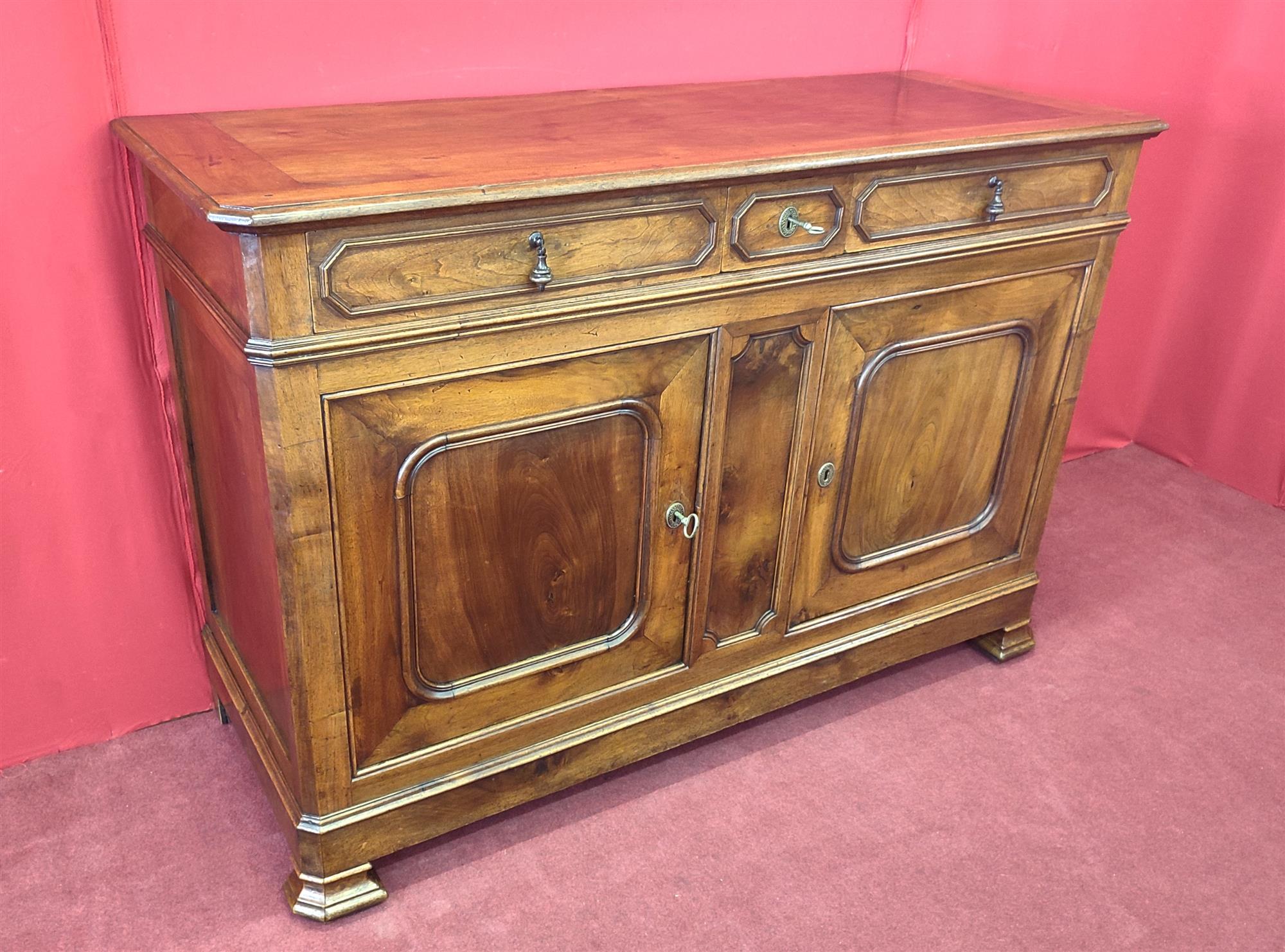 Walnut kitchen sideboard