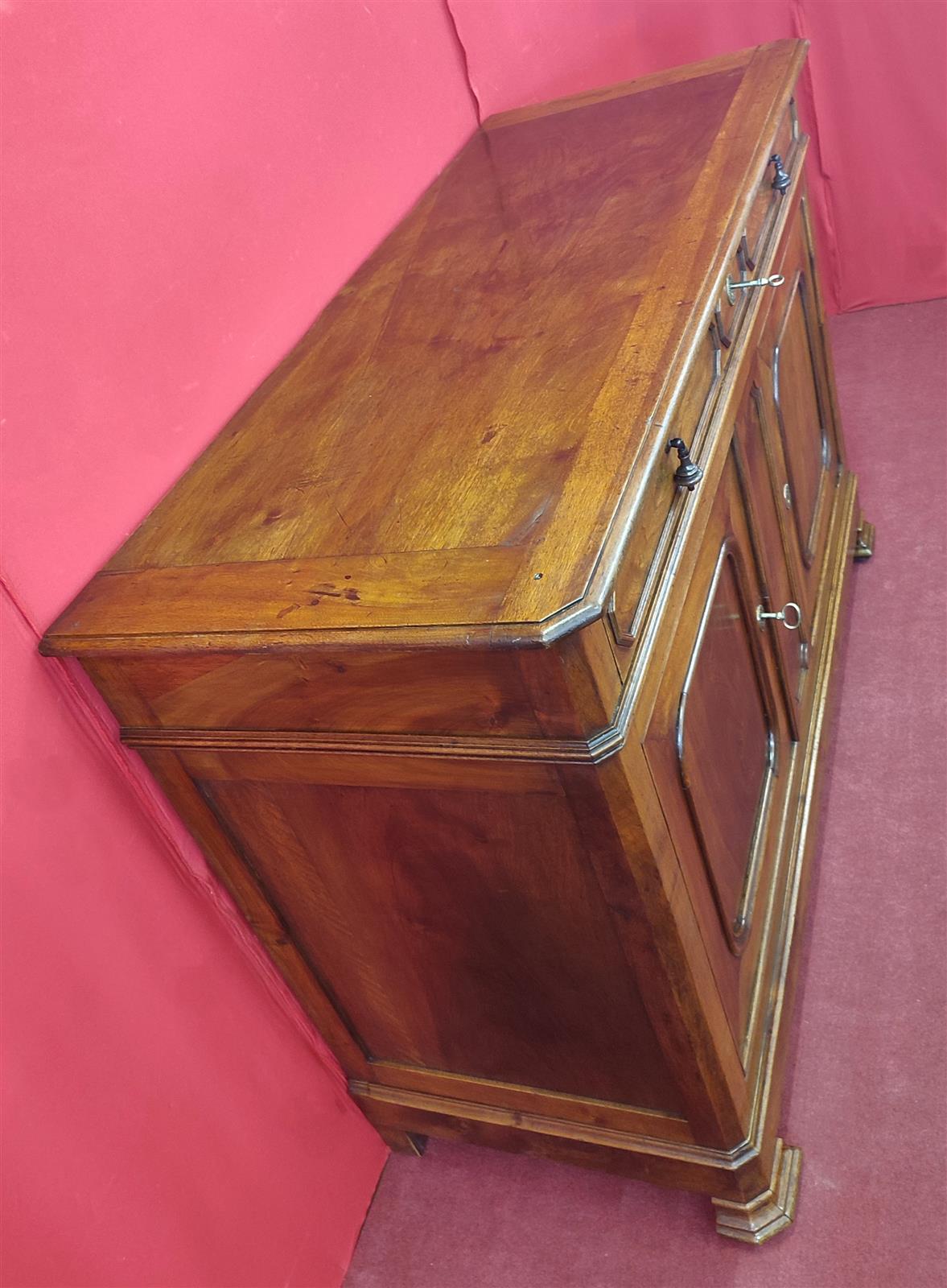 Walnut kitchen sideboard