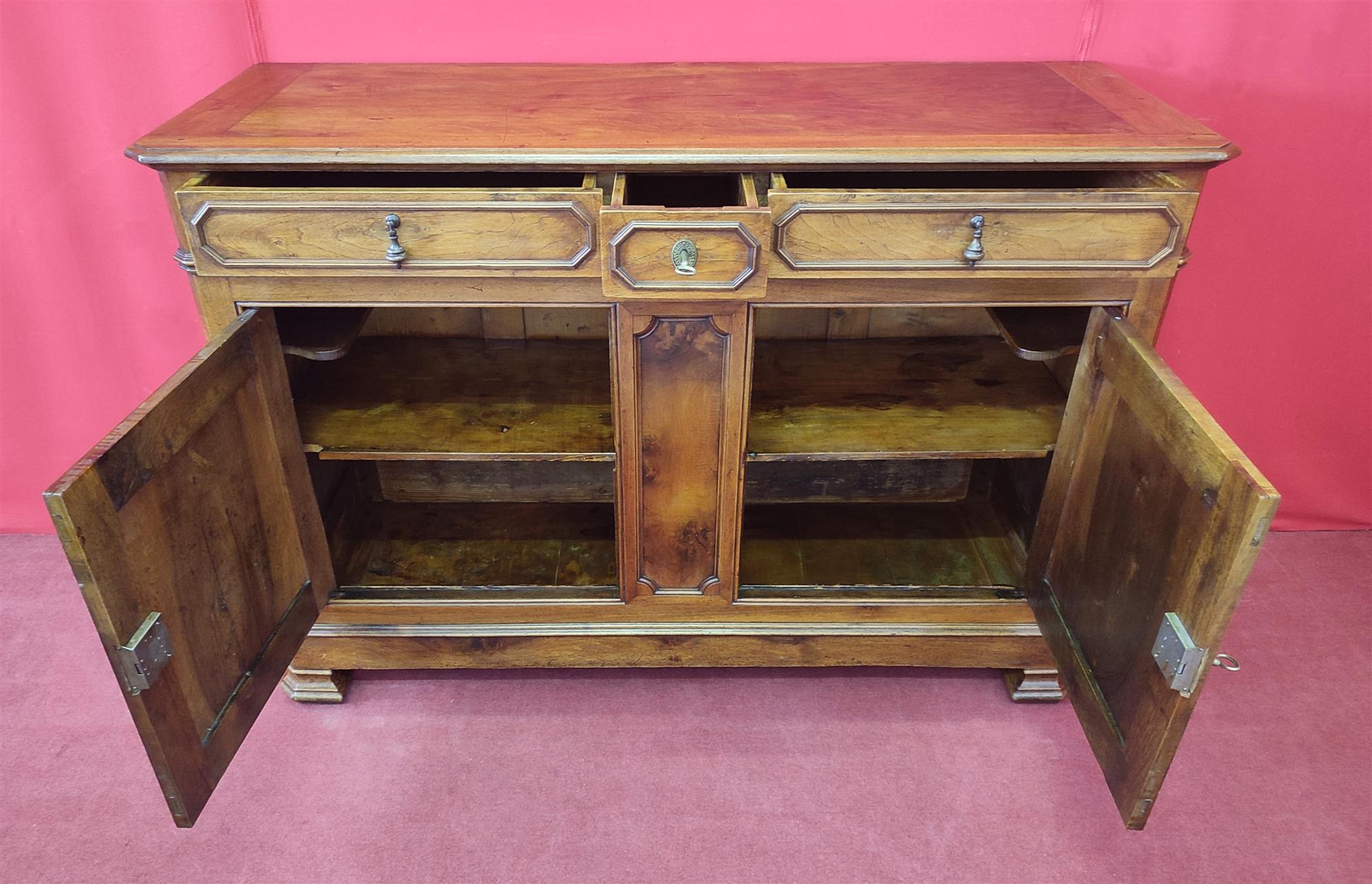 Walnut kitchen sideboard