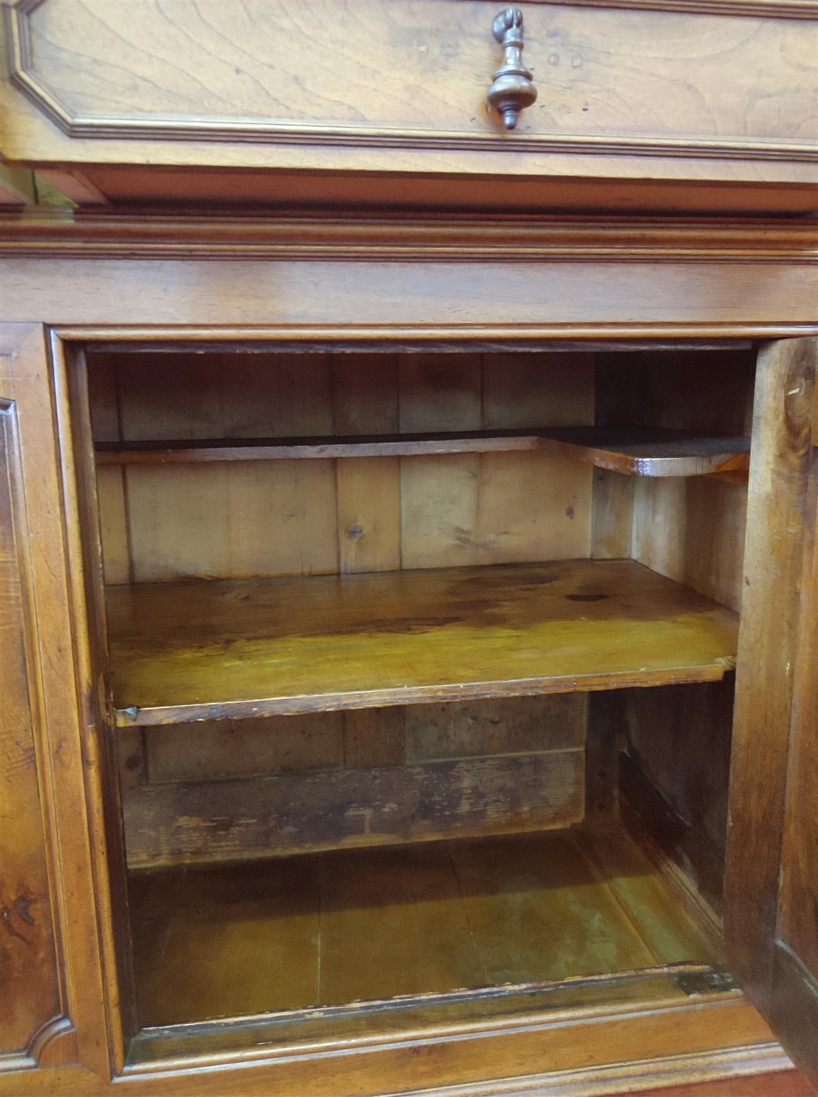 Walnut kitchen sideboard