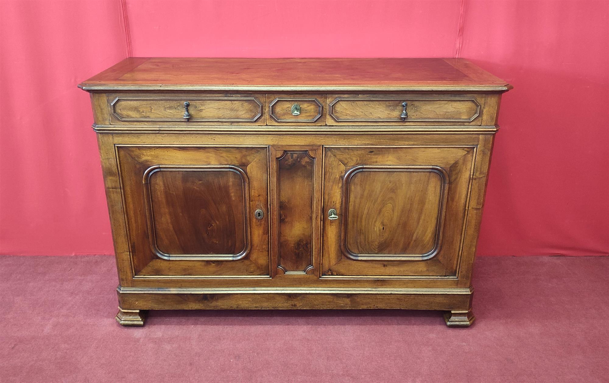 Walnut kitchen sideboard