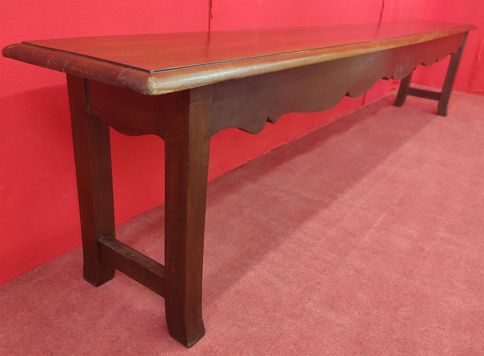 Walnut bench 2.5 meters