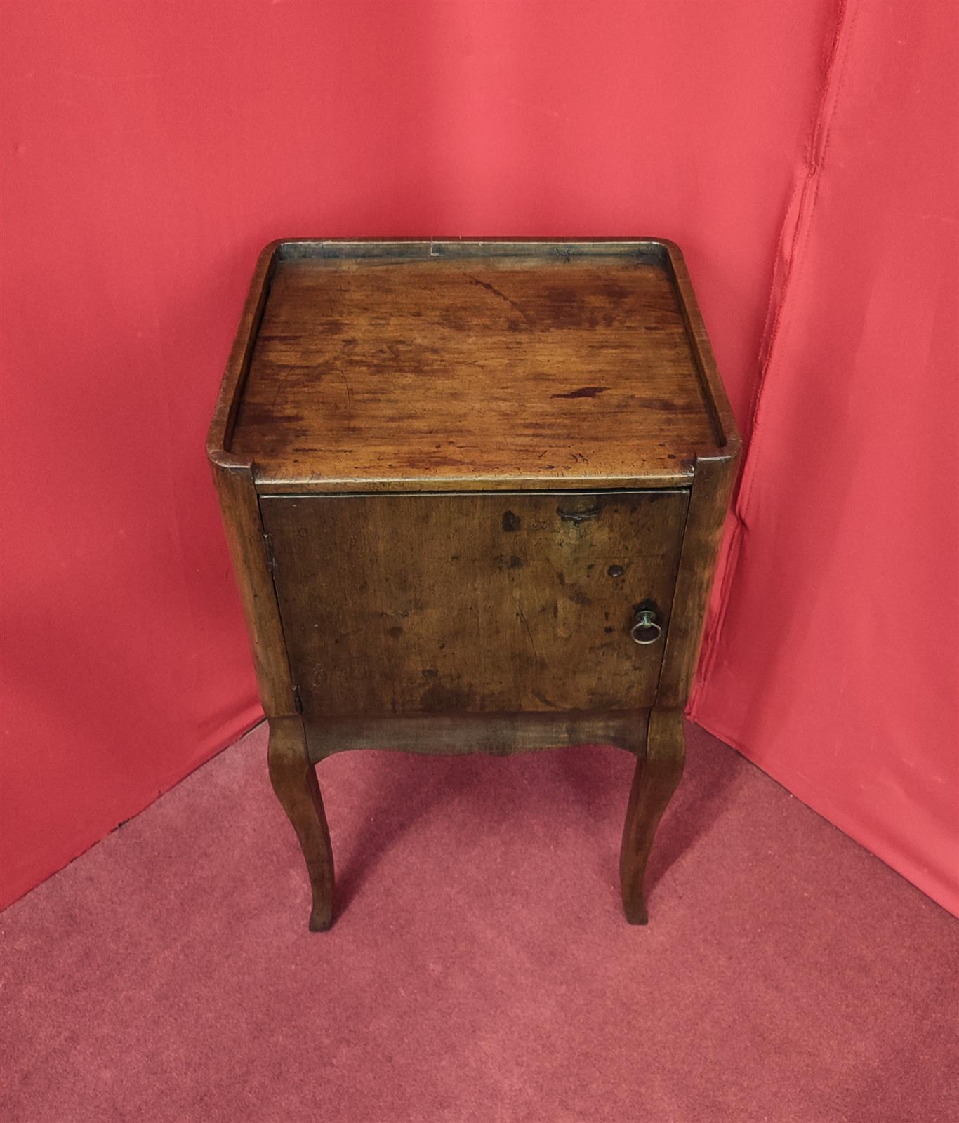 Bedside table with door